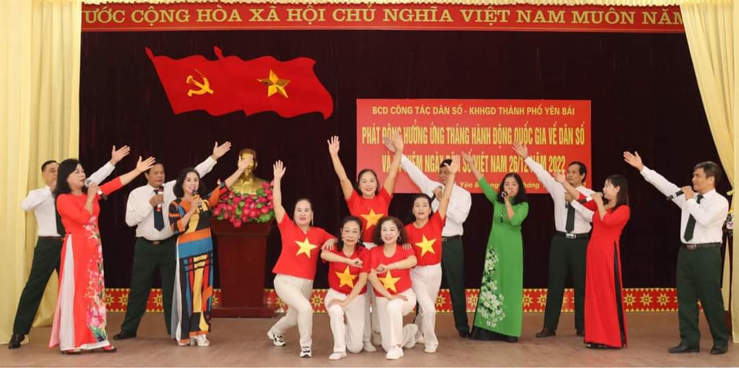 Hình ảnh tin tức Thành phố Yên Bái tổ chức Lễ phát động hưởng ứng tháng hành động Quốc gia về Dân số và Ngày Dân số Việt Nam 26/12