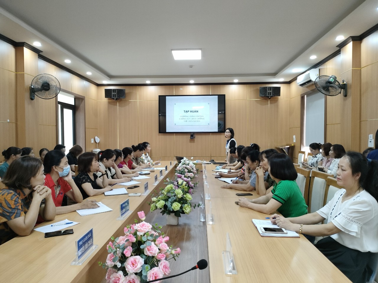 Hình ảnh tin tức Thành phố Yên Bái: 36 học viên tham dự tập huấn Chương trình phòng chống suy dinh dưỡng trẻ em 