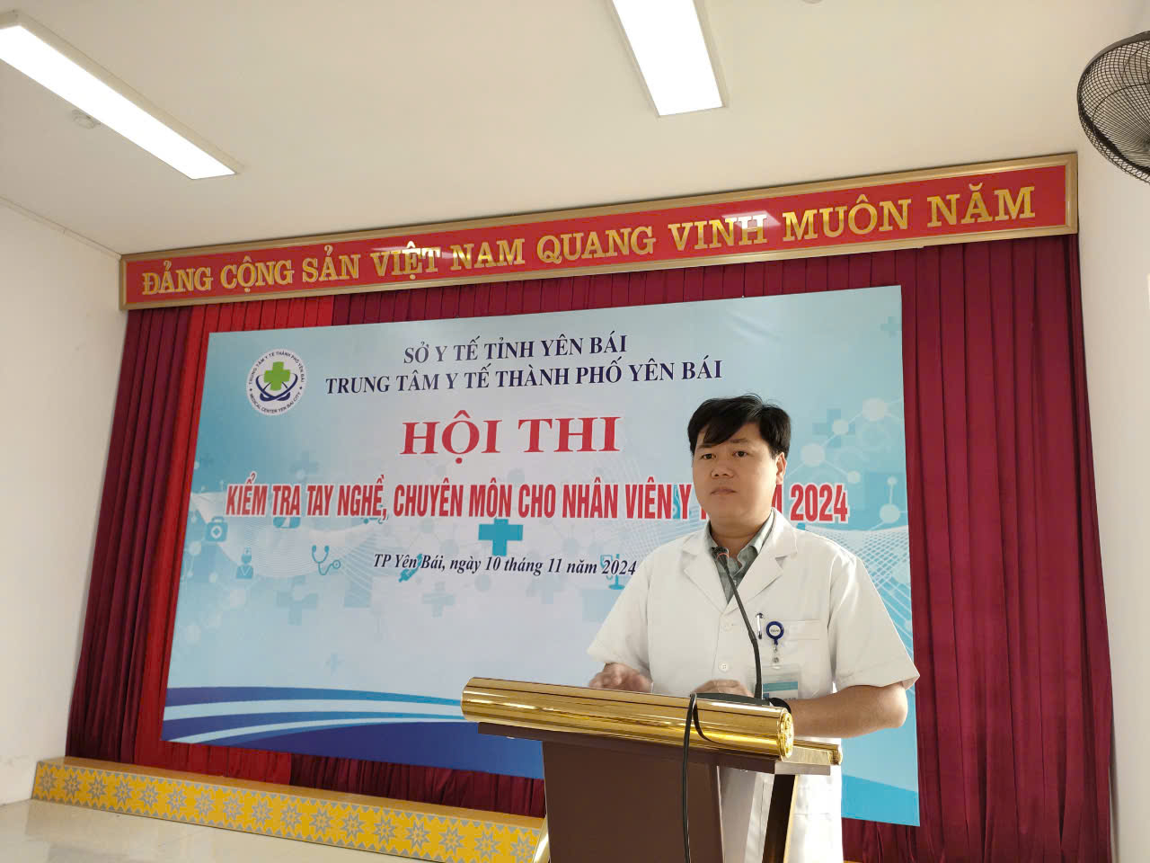 Hình ảnh tin tức Hội thi kiểm tra tay nghề, chuyên môn nhân viên y tế năm 2024
