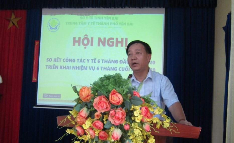 Hội nghị sơ kết công tác Y tế 6 tháng đầu năm, triển khai nhiệm vụ 6 tháng cuối năm 2020.