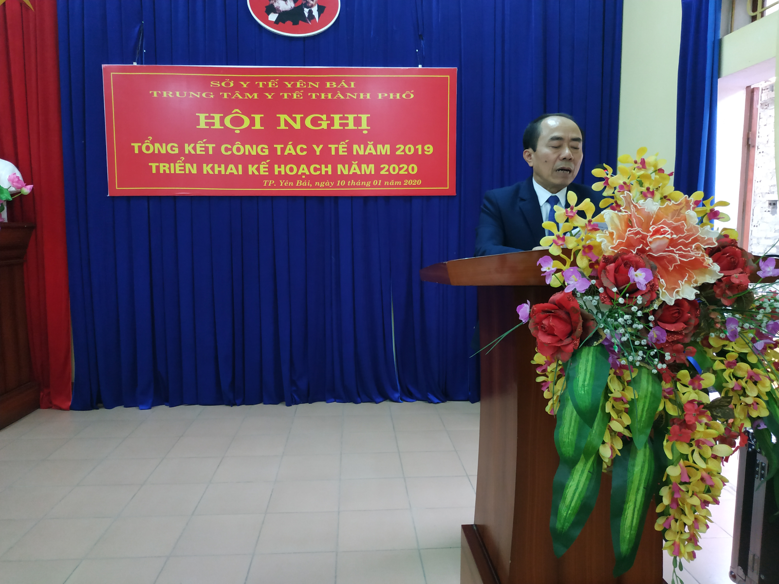 Trung tâm Y tế thành phố Yên Bái tổ chức Hội nghị tổng kết công tác Y tế, công tác công đoàn cơ sở năm 2019; Triển khai nhiệm vụ năm 2020.