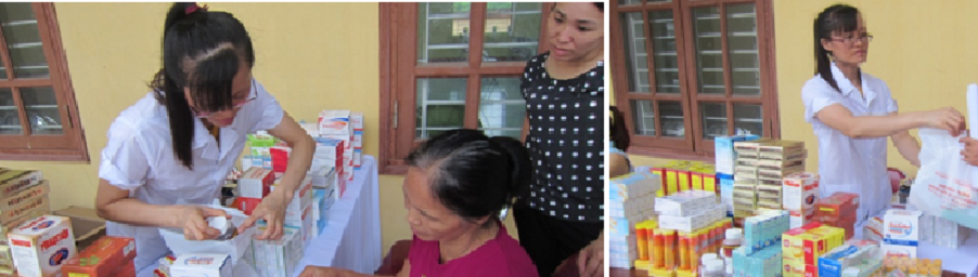 Khám, chữa bệnh, cấp thuốc miễn phí nhân kỷ niệm 72 năm ngày Thương binh-liệt sỹ tại xã Tuy Lộc