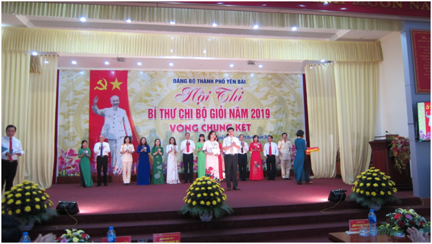 Chung kết hội thi Bí thư Chi bộ giỏi cấp thành phố năm 2019