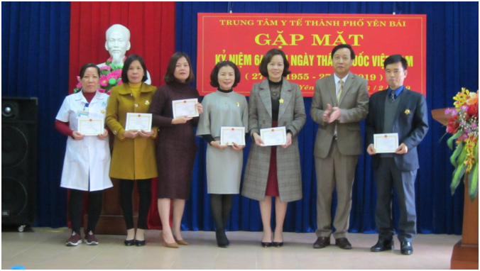 Trung tâm Y tế thành phố Yên Bái tổ chức kỷ niệm ngày Thầy thuốc Việt Nam
