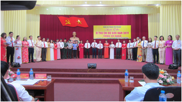Vòng sơ khảo cấp thành phố về thi Bí thư Chi bộ giỏi năm 2019