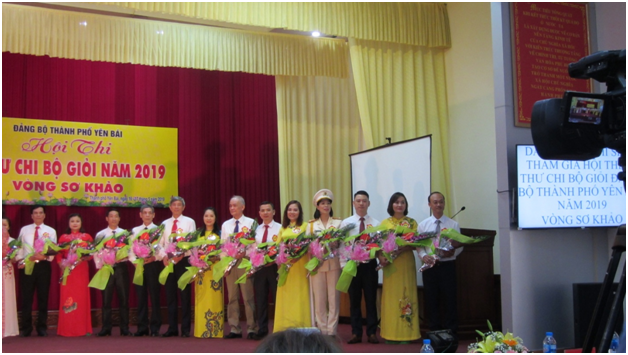 Vòng sơ khảo cấp thành phố về thi Bí thư Chi bộ giỏi năm 2019