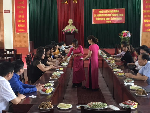 Trung tâm Y tế thành phố Yên Bái thăm và làm việc tại xã Phú Nam An và Trung tâm Y tế Chương Mỹ-thành phố Hà Nội