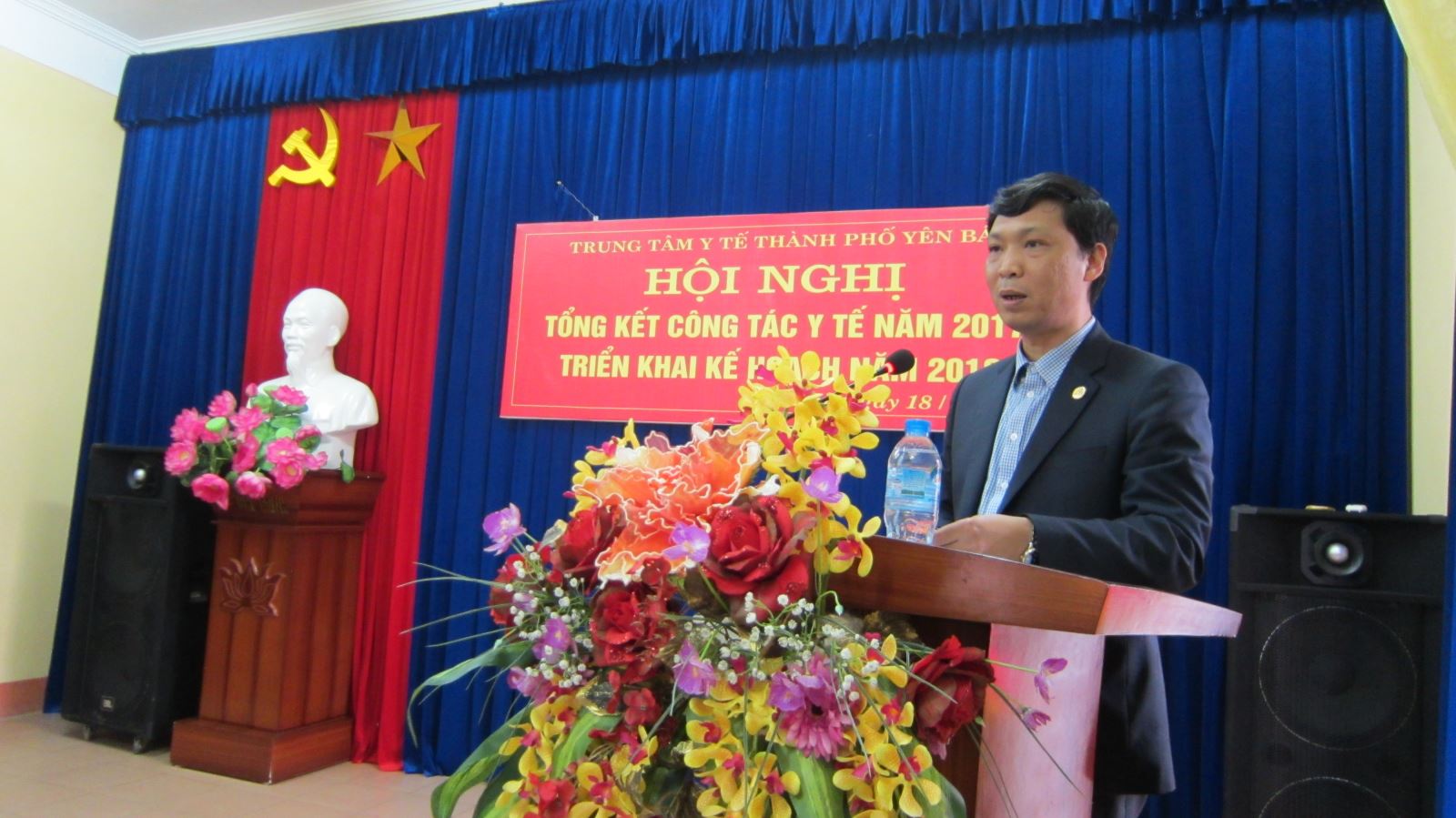 Trung tâm Y tế thành phố tổng kết công tác Y tế năm 2017- triển khai phương hướng, nhiệm vụ năm 2018
