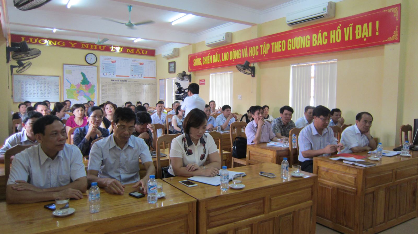 Hình ảnh tin tức Lễ công bố quyết định bổ nhiệm bộ máy lãnh đạo của trung tâm Y tế thành phố Yên Bái