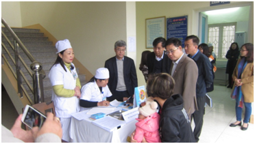 Trung tâm Y tế thành phố Yên Bái làm việc đoàn giám sát về triển khai vắc xin Com BE Five