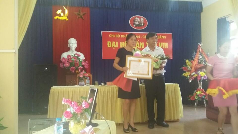 Hình ảnh tin tức Tổng kết Đại hội các Chi bộ trực thuộc Đảng bộ trung tâm Y tế thành phố khóa VIII nhiệm kỳ 2017-2020