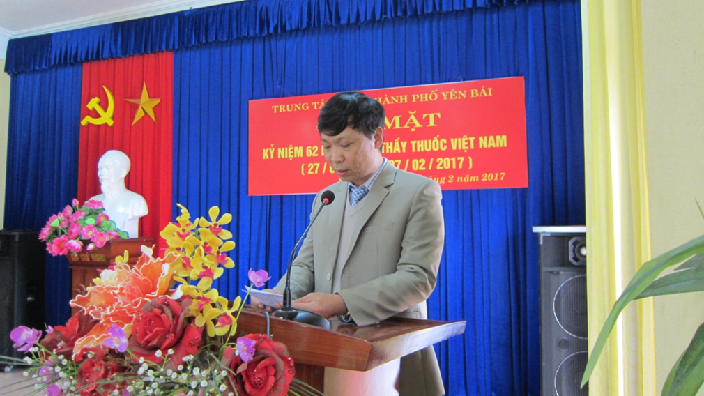 Hình ảnh tin tức Trung tâm Y tế thành  phố tổ chức hội thi thể thao nội bộ và mít tinh kỷ niệm ngày thầy thuốc Việt Nam (27/2/1955-27/2/2017)