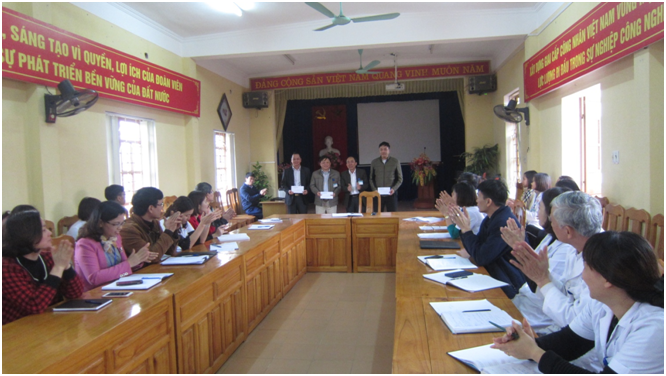 Trung tâm Y tế thành phố tổ chức gặp mặt kỷ niệm ngày hội cựu chiến binh Việt Nam