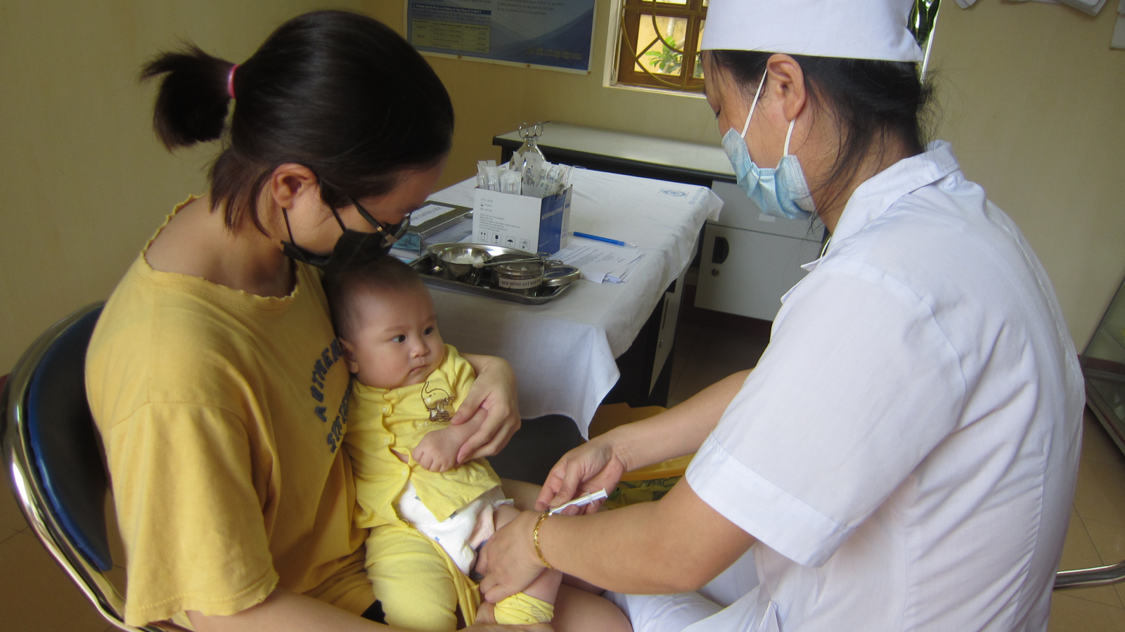 Thành phố Yên Bái triển khai tiêm chủng mở rộng trở lại