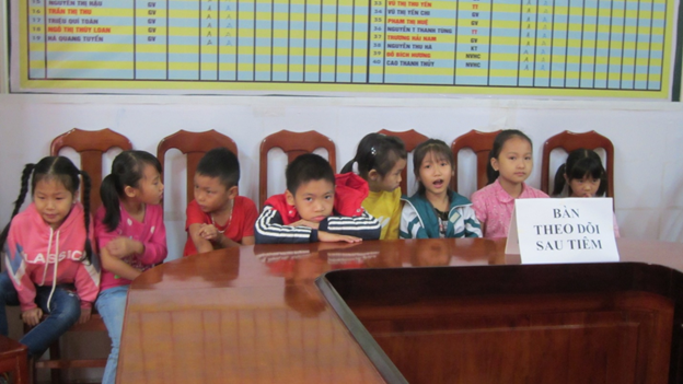 Triển khai tiêm bổ sung vắc xin uốn ván-bạch hầu giảm liều (Td) trong tiêm chủng mở rộng tại Trung tâm Y tế thành phố Yên Bái