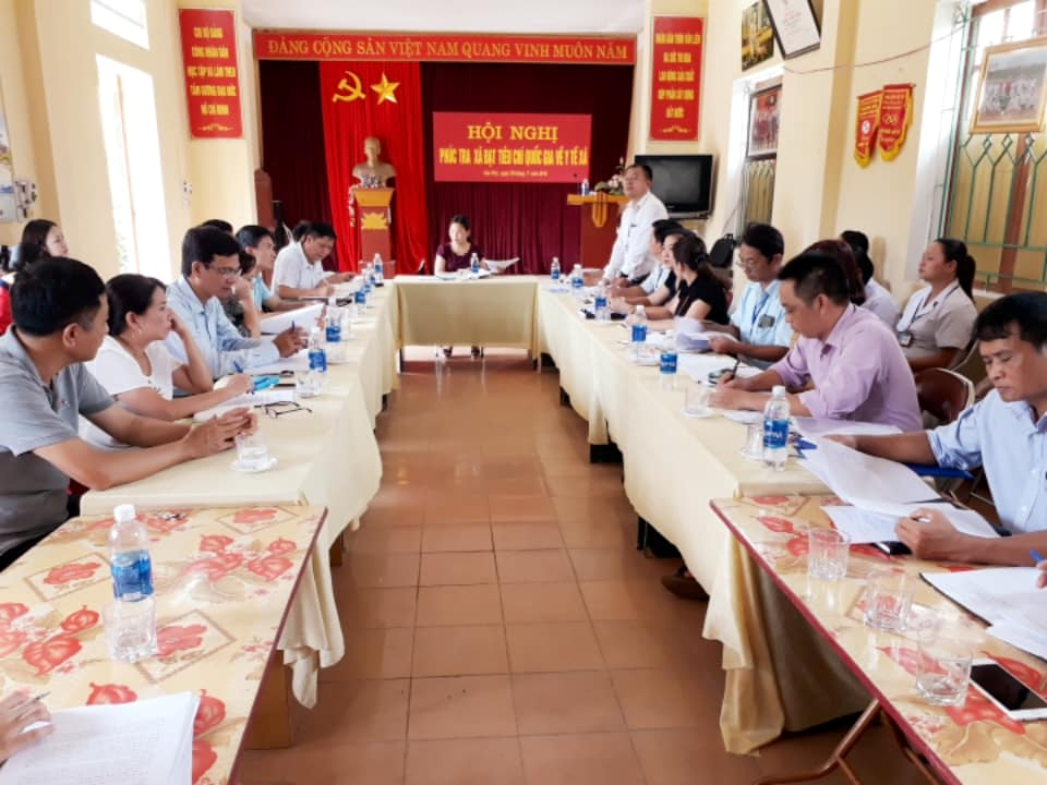 Thành phố Yên Bái phúc tra đánh giá kết quả xây dựng xã đạt “Tiêu chí quốc gia về Y tế” năm 2018