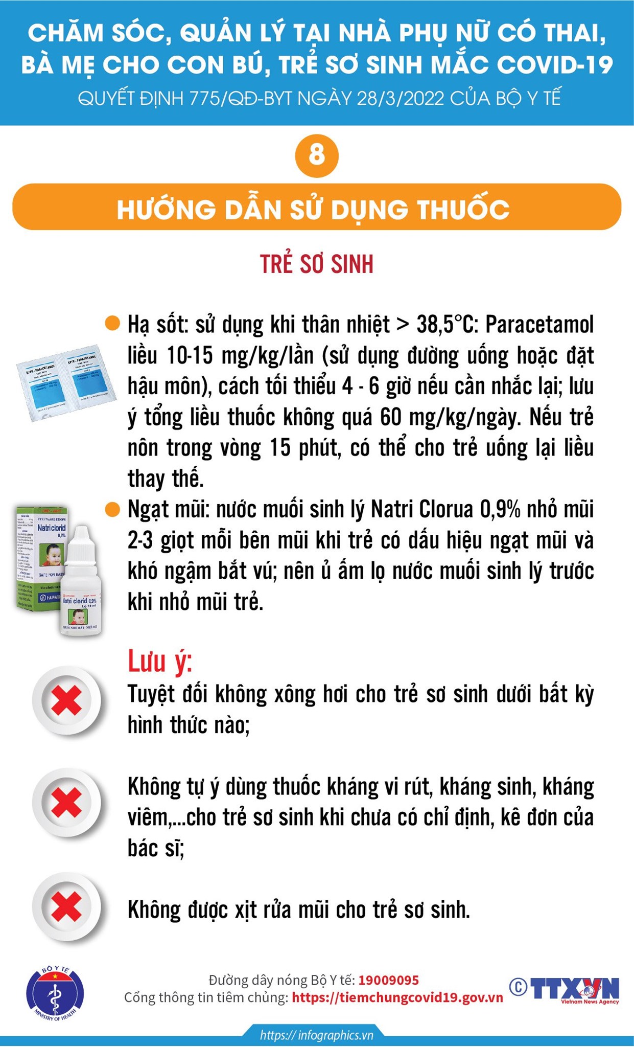 Hướng dẫn chăm sóc, quản lý tại nhà đối với phụ nữ có thai, bà mẹ cho con bú và trẻ sơ sinh mắc COVID-19