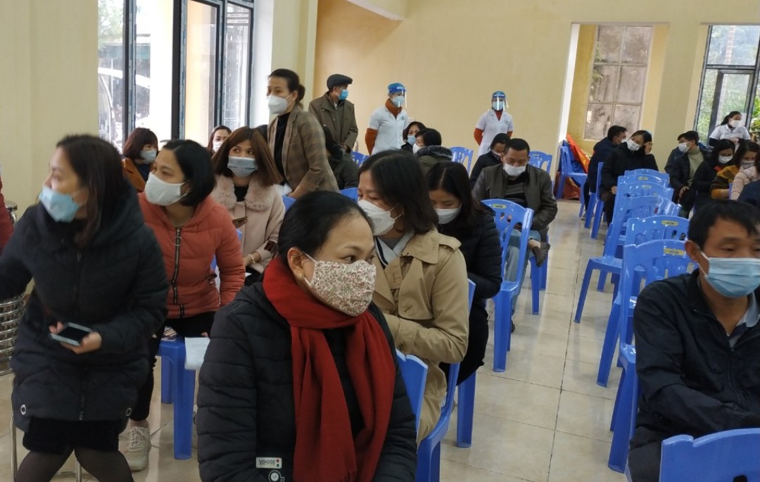 Thành phố Yên Bái triển khai tiêm vắc xin phòng Covid -19 liều bổ sung và nhắc lại cho người từ 18 tuổi trở lên