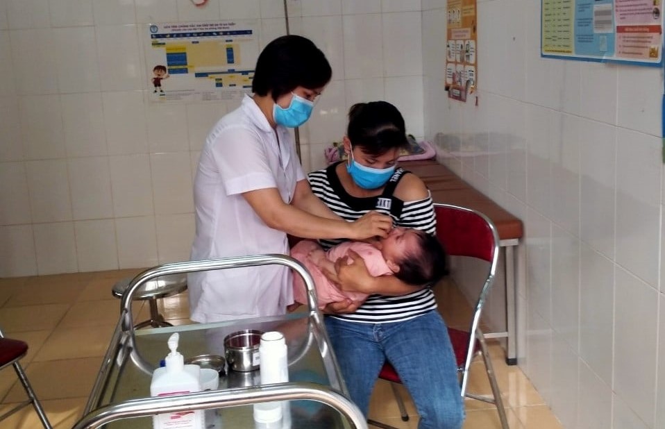 Hình ảnh tin tức Triển khai Chiến dịch cân, đo, uống Vitamin A và thuốc tẩy giun cho trẻ đợt 1 năm 2022