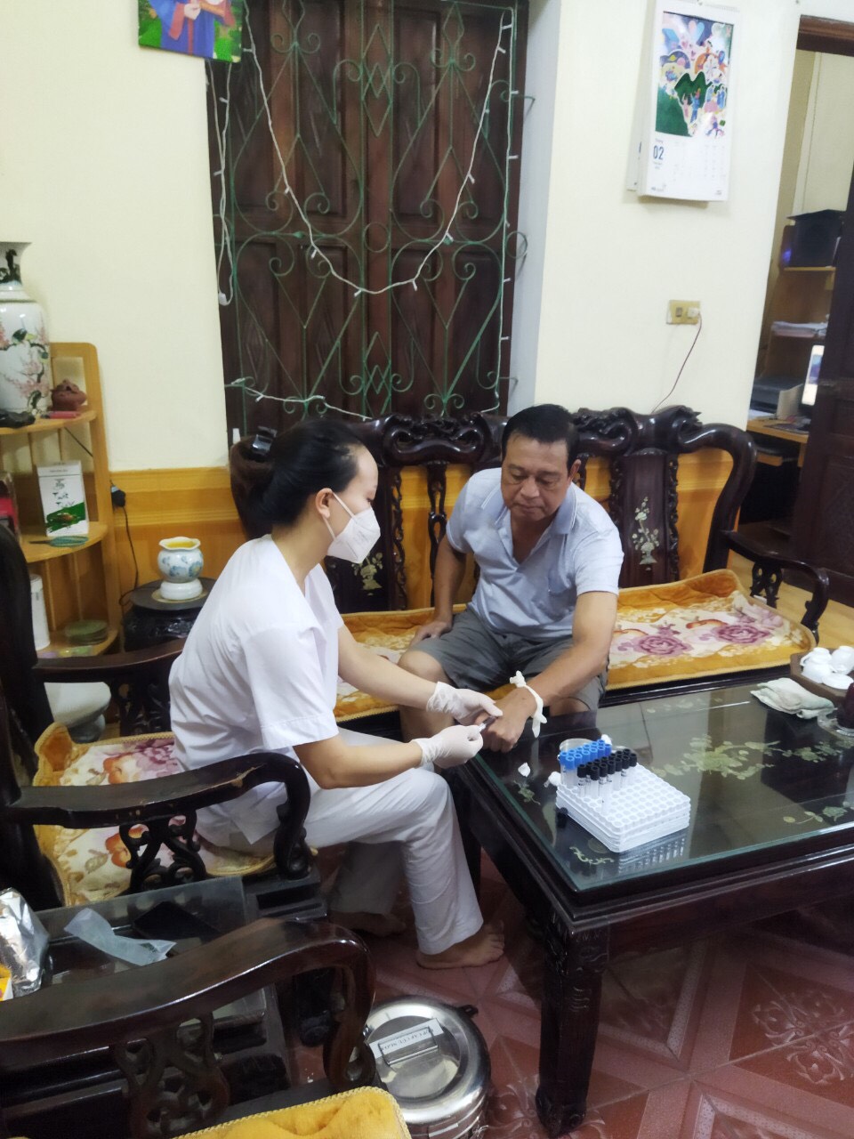 Hình ảnh tin tức Trạm Y tế phường Hồng Hà nỗ lực chăm sóc sức khỏe ban đầu cho người dân